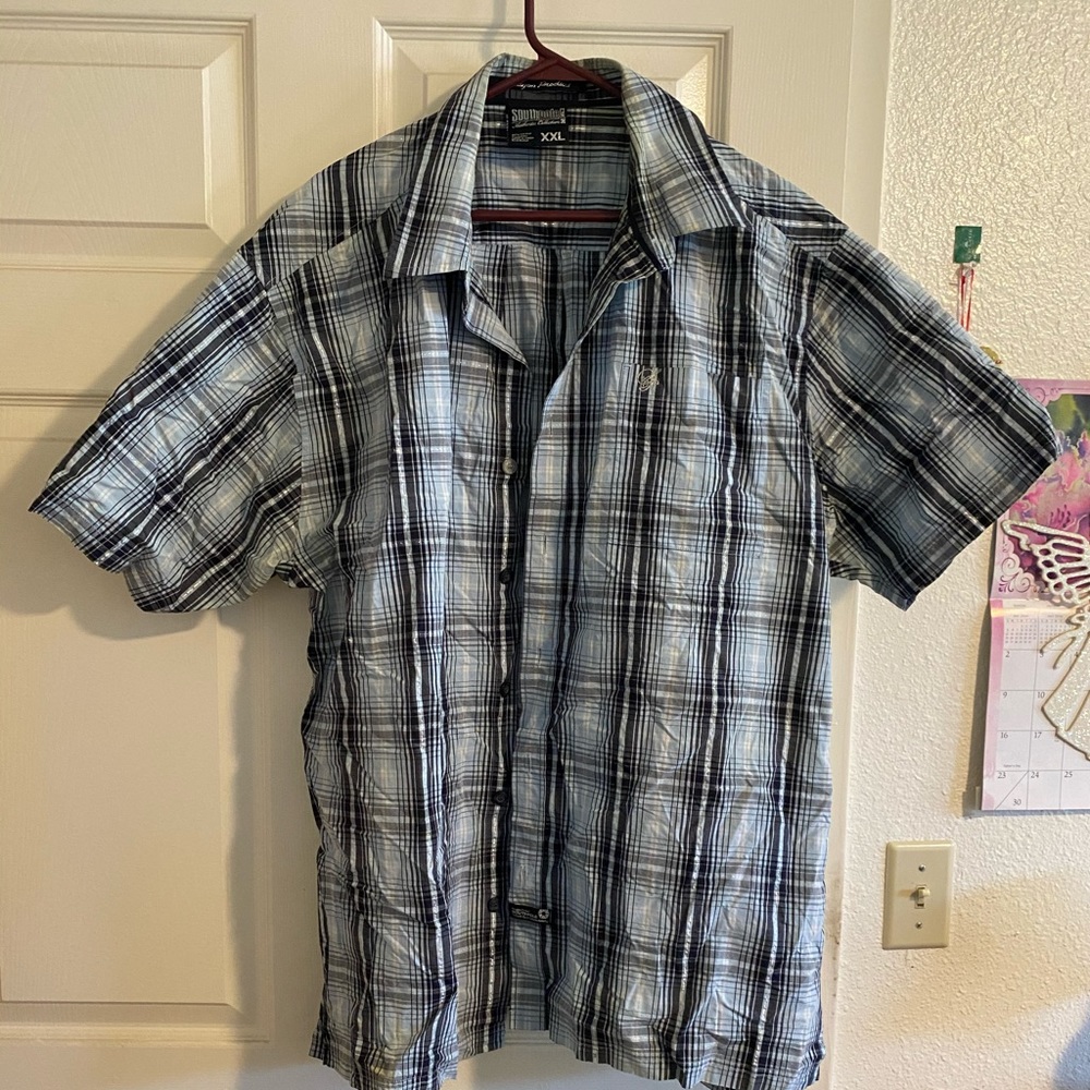 Men’s button down dress shirt